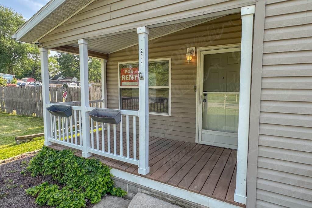 Covered Front Porch